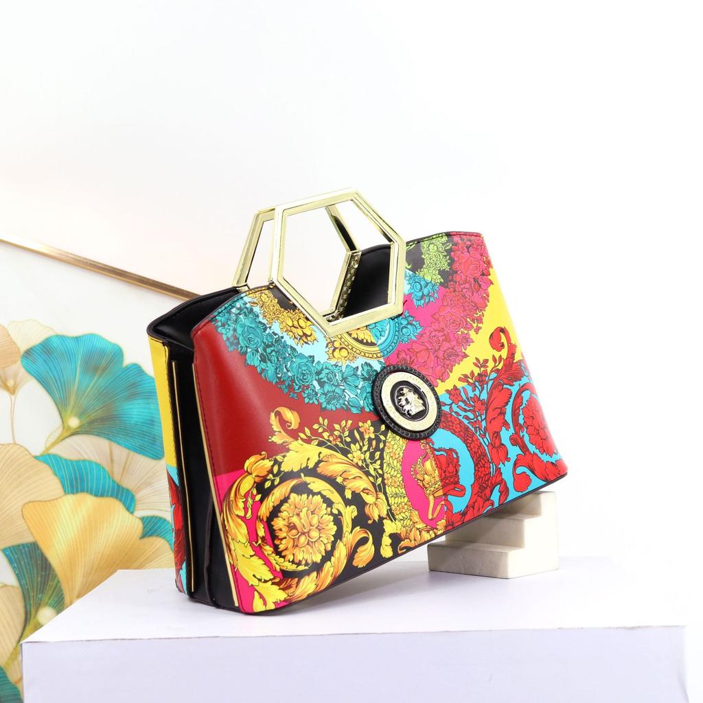Super Women'S Bag Special-Shaped Metal Arm Handbag High Texture Women'S Bag Ladies Handbag