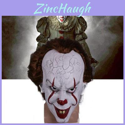 High-quality Stephen King's It Pennywise Horror Clown Mask Ideal For Costume Parties