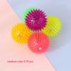 Großhandel Haustierspielzeug Ball Blinkend Und Stachelig Zufällige Farbe Tpr Material