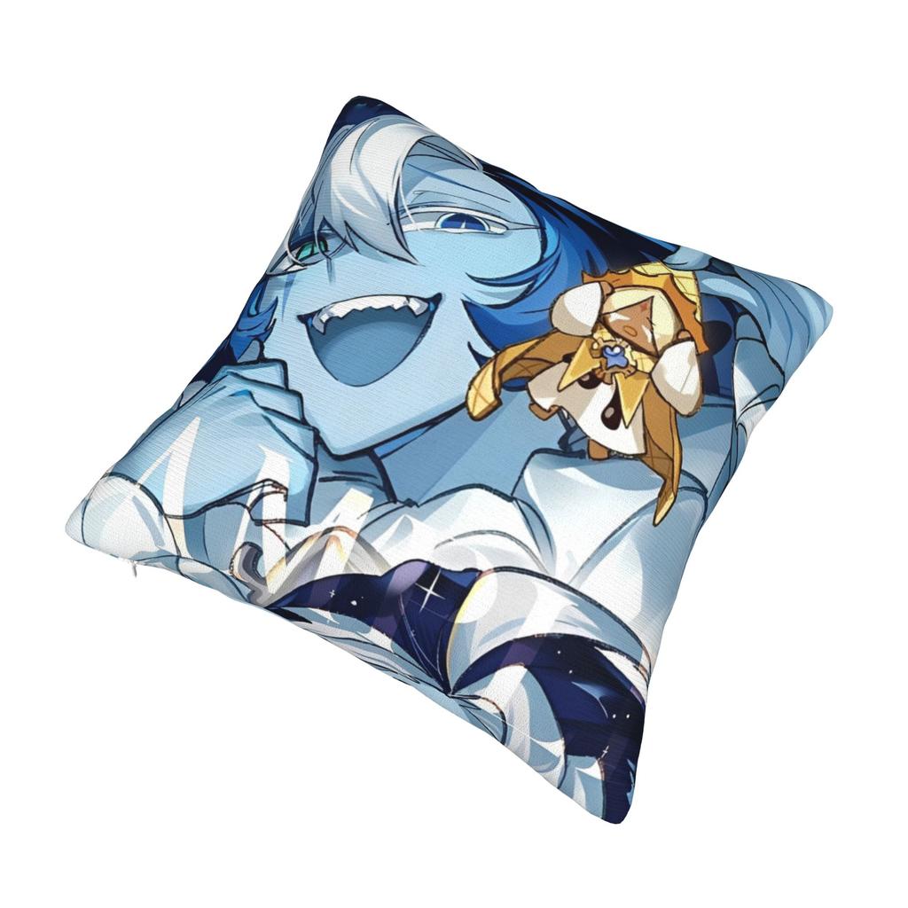 Cookie Run Kingdom  Pillow Cover Product Printing Cushion Cover Decorative Video Games Throw Pillow Case Cover Sofa Multi-Size
