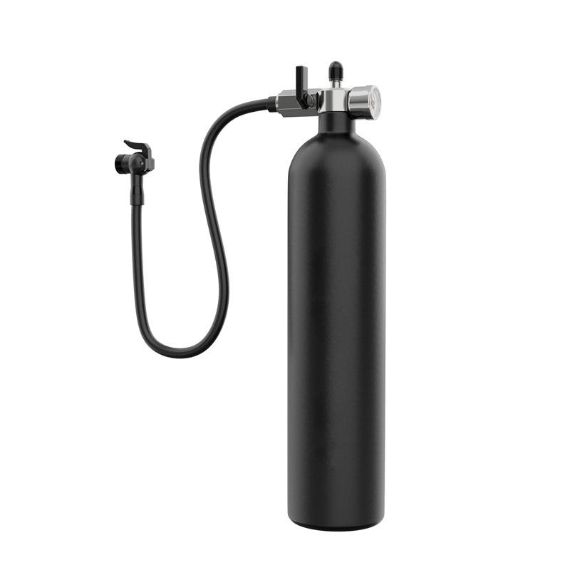 High-Pressure Recyclable Air Tank for Fast Bicycle Tire Inflation