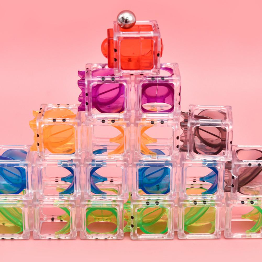 Labirent Misket Koşusu Zeka Oyunu Yapı Projesi Oyuncaklar Yapım Seti Okul Öncesi Eğitici Oyuncaklar 4-6 Yaş Erkek ve Kız Çocuklar İçin