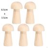 10 Pack Unfinished en Peg Doll Shape Dolls Decoration,