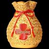 Hao Gong Bang New Year Housewarming Resin Vase Ornament Set
