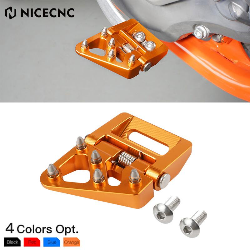NICECNC For KTM EXC 300 TPI EXC 250 EXCF 350 SX 125 SXF 250 SXF 450 XCW 300 XC XCF Six Days 2017-2024 Folding Brake Pedal Tip