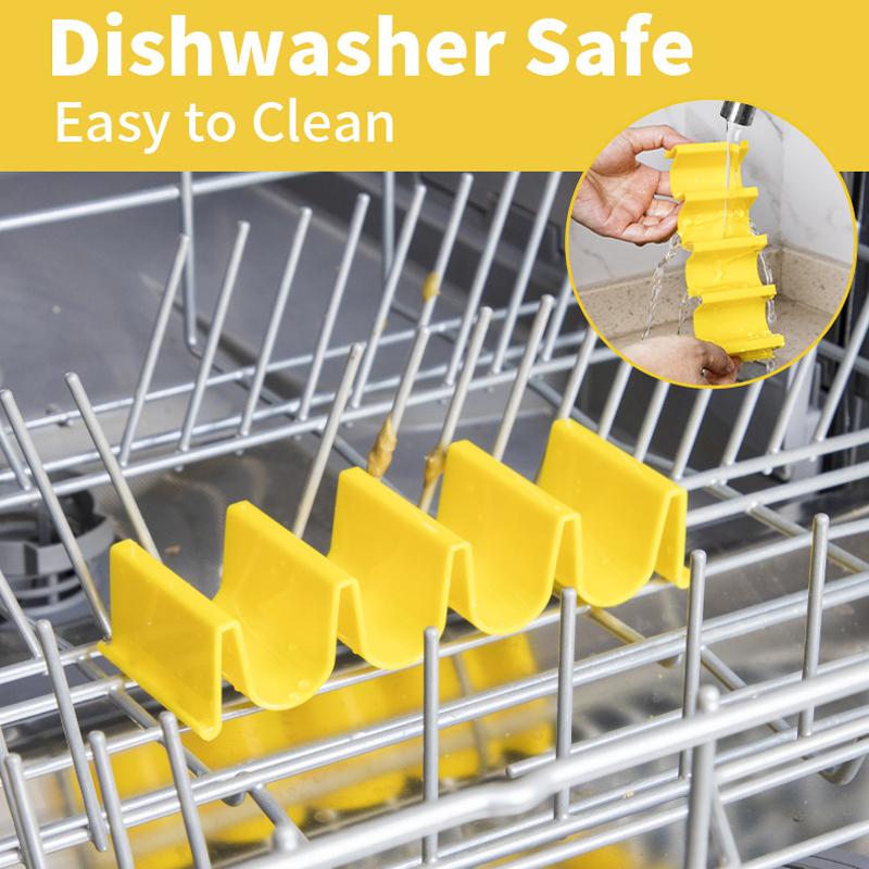 1/2/3pcs Taco Holders Colorful Mexican Food Hard Stand Holds Soft Shells Wave Shape Kitchen Tool Restaurant Pancake Shelf