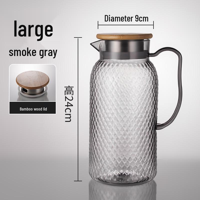High-Temp Resistant Acrylic Juice Jug – Plastic Fruit Juice Pitcher for Bar, KTV, Restaurant, Cold Water or Fruit Tea.
