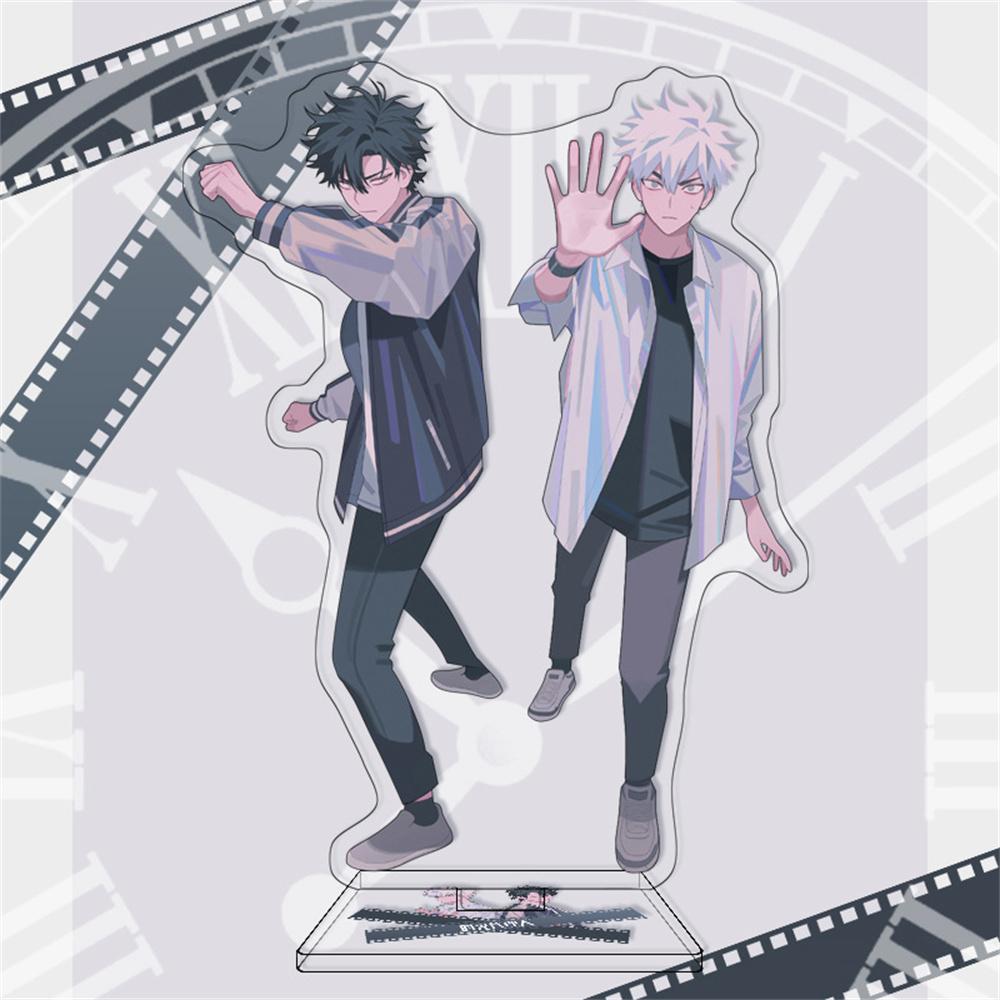 Hot Anime Link Click Acrylic Stand Model Figure Cosplay Plate Holder Topper Birthday Fans Christmas Desk Decor Plate Gift