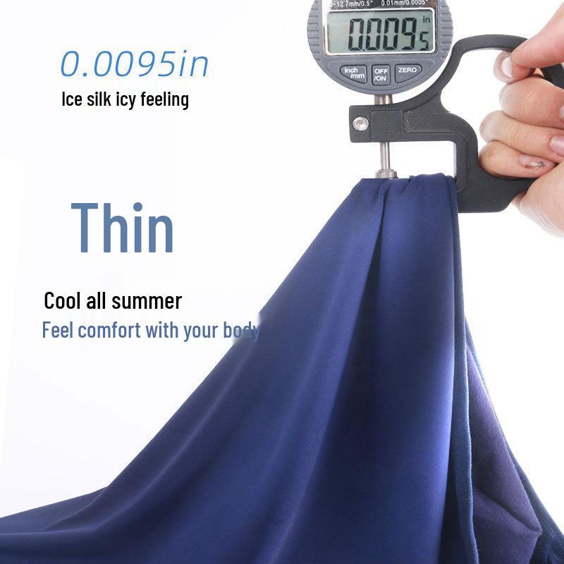 Ice Silk Plus Size Men's Quick-Dry Breathable Summer Briefs