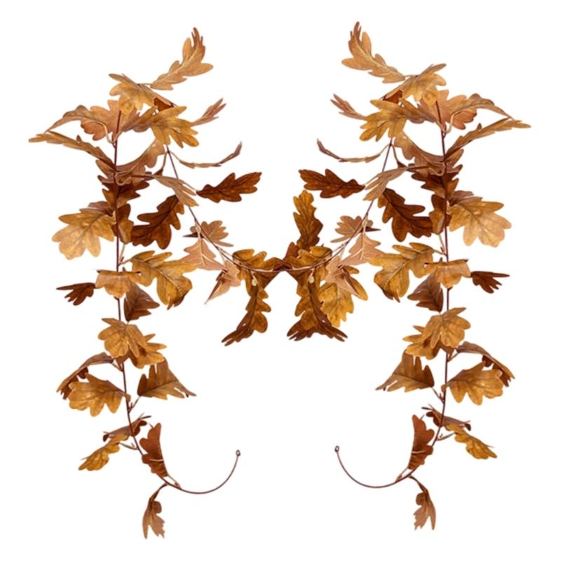 

Elegant Artificial Brown Garlands with Leaf Rattan for Elegant Wedding and Party Decors Perfect for Indoors and Outdoor 1
