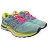 New Asics GEL Nimbus 23 Low Top Running Shoes Women's Green Pink 1012B238-300