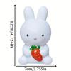 LED Cute Cartoon Rabbit Night Light Bedroom Living Room Rabbit Decoration Atmosphere Light for Birthday Gifts Children's Toys