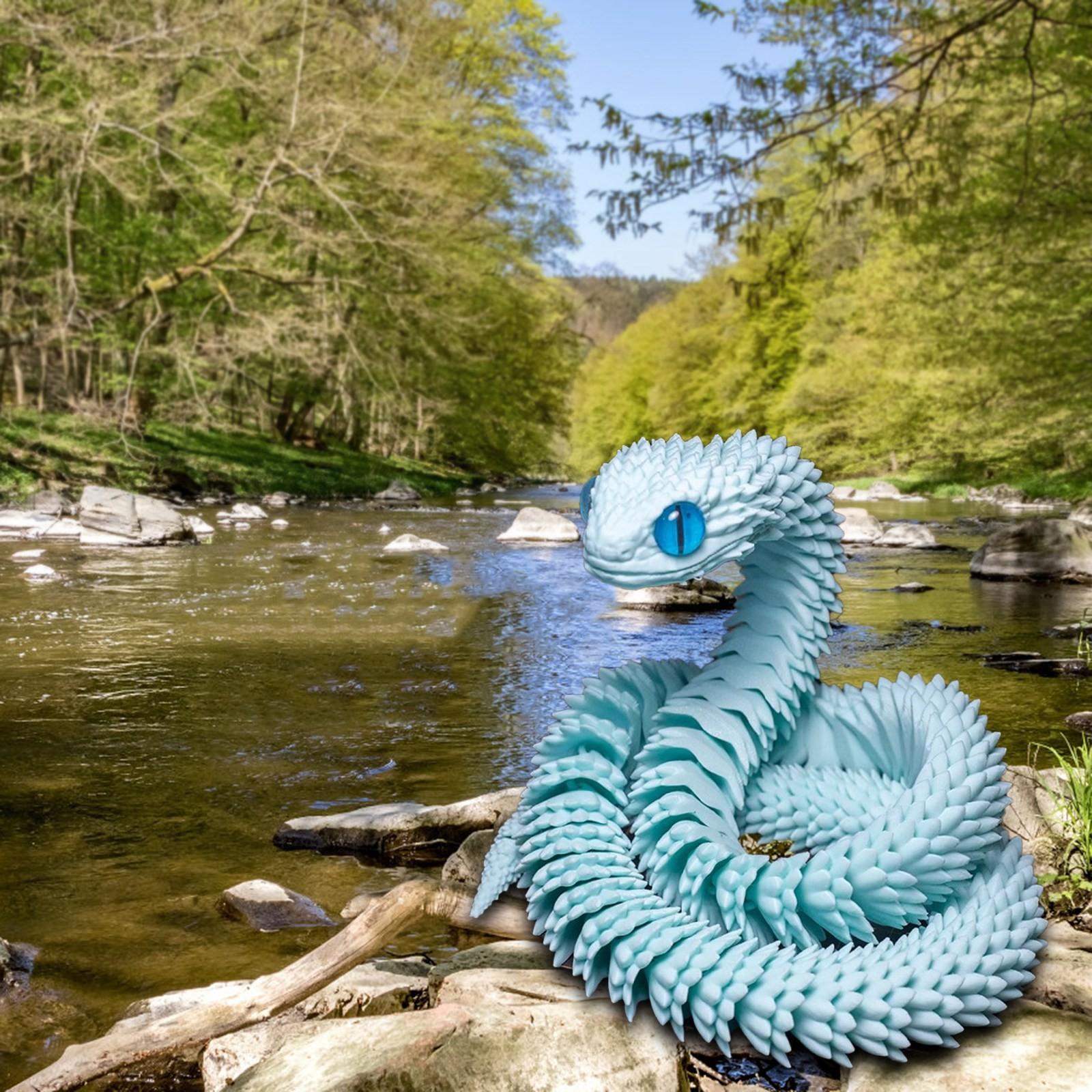 3D-печатные светящиеся радужные трансграничные поделки украшения подарок креативные — фото 4