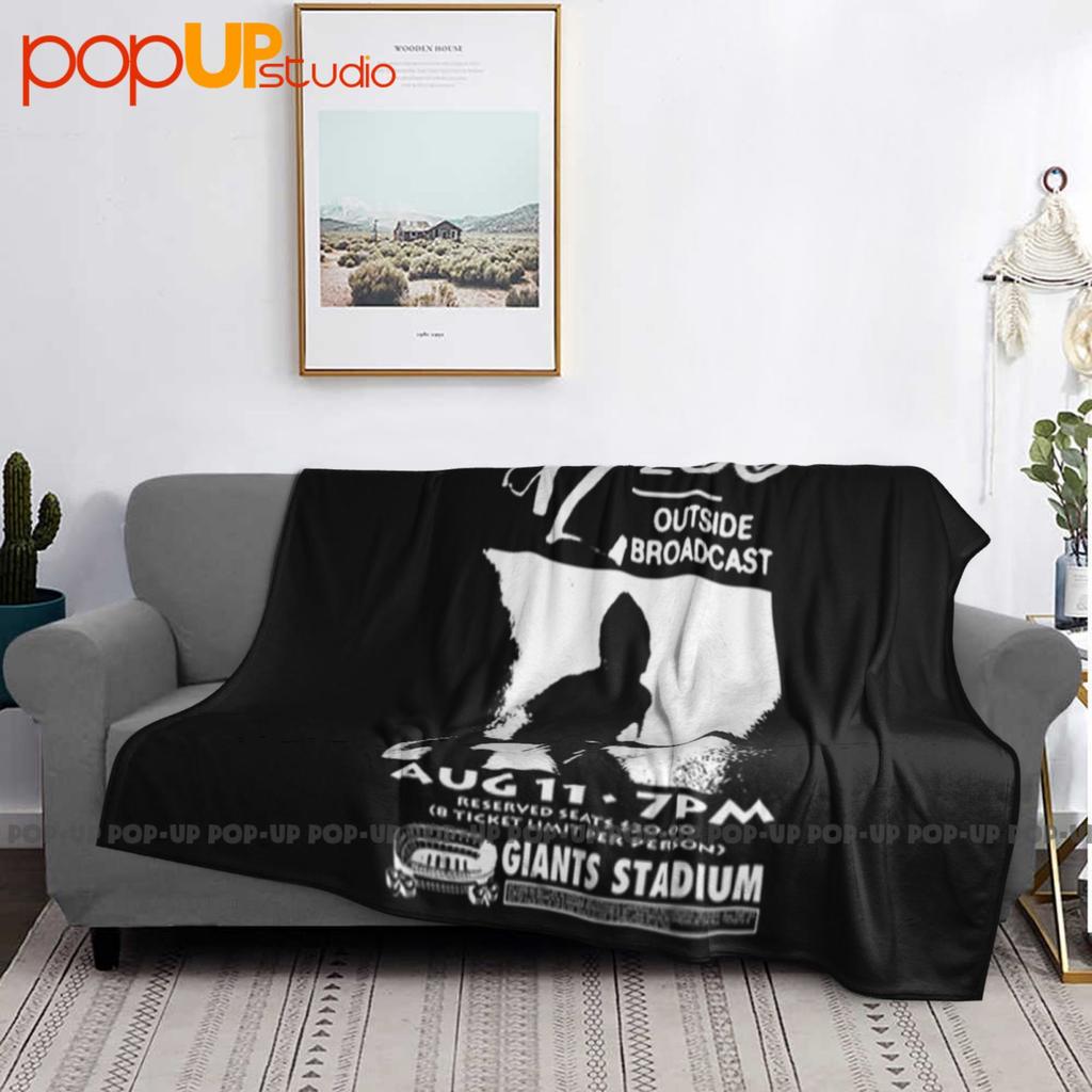 U2 Outside Broadcast Giants Stadium Band Logo Ultra-Soft Blanket Quilt Winter Sofa Cover Bed Covers