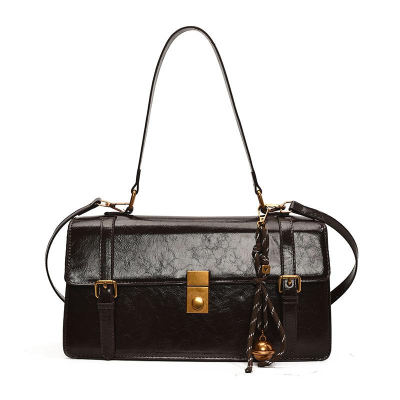 Crossbody Bag Women's New Fashion Portable Small Square Bag Casual Versatile Shoulder Bag