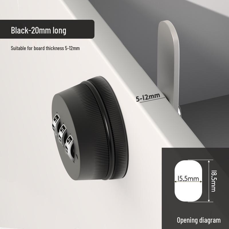 

Password Combination Cam Lock for Office Desk, Drawer, Mailbox, Furniture, and Sheet Metal