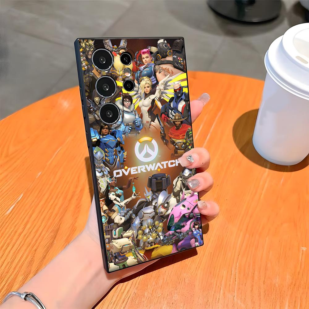 Game Overwatch Phone Case For Samsung S26 S25 Ultra S24 S23 Fe S22 S20 S21 Plus A54 A34 A53 A16 Back Cover