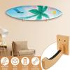 Houten Surfplank Muurrek Wandmontage Surfplank Display Standaard Hanger voor Longboards Shortboards Skateboards Snowboards Skiën