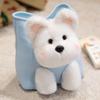 Cute Simulation Puppy Dog Doll Plush Toy Golden Retriever Schnauzer Peek-a-boo Doll Children's Soothing Rag Doll