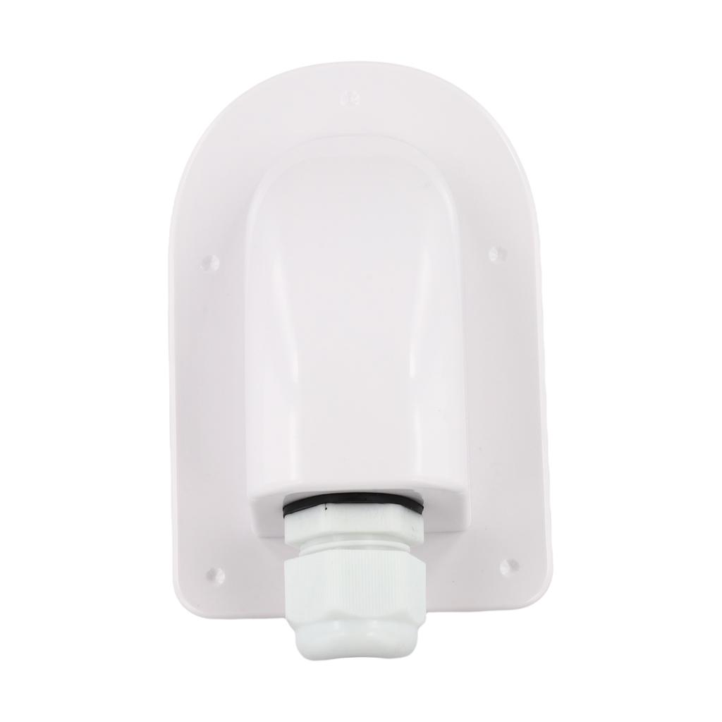 Solar Cable Guide Junction Box with 2 56mm Capacity for Weatherproof Photovoltaic Systems On For Motorhomes and RVs
