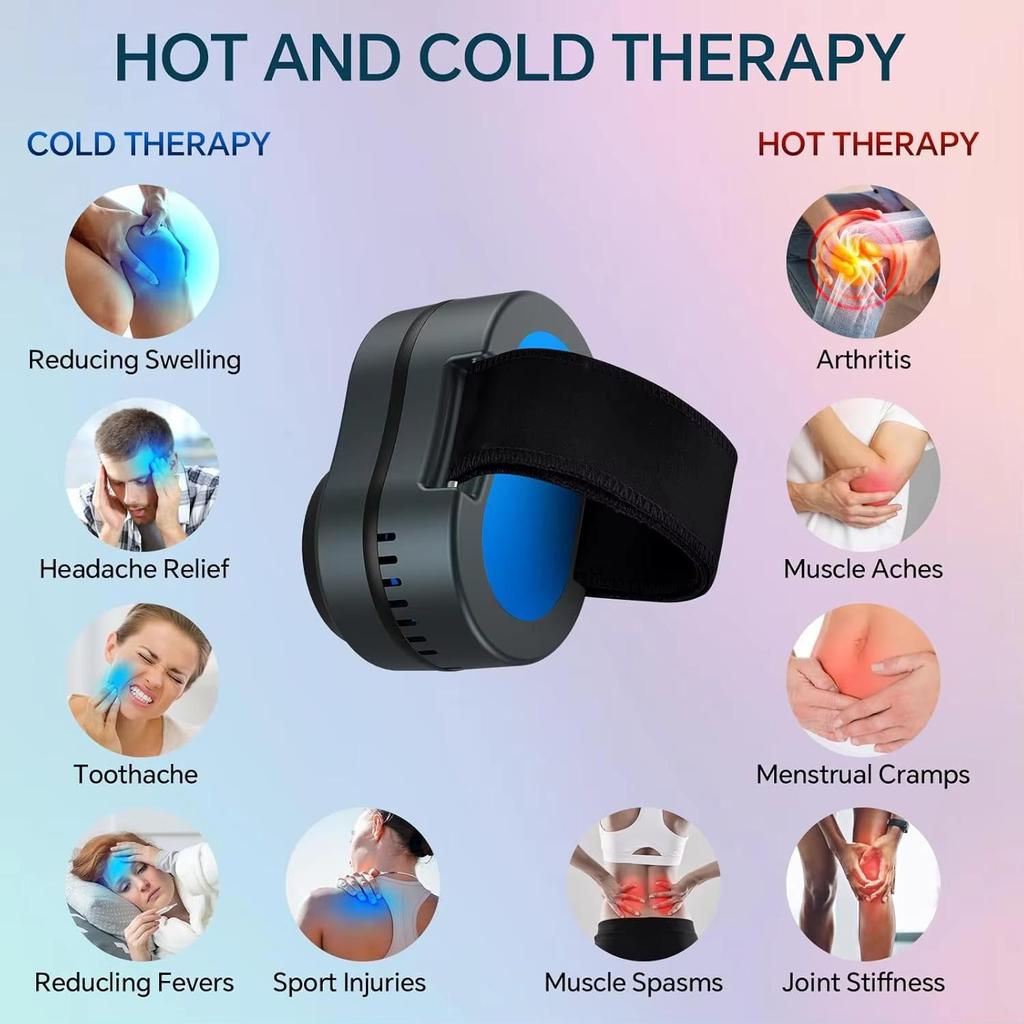 Portable Hot and Cold Compresses Sports Recovery with Heating Pad for Knee Back Shoulder Body Pain Relief Relieve headaches Tool
