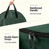 Home Wreath Storage Bag, Round Fabric Case with Carry Handle for Holiday Closet Organization and Shelf Storage