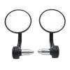 2 Stück 22mm0.87in Motorrad Rückspiegel Seitenspiegel 360 Grad Drehbar Lenkerspiegel Universal für