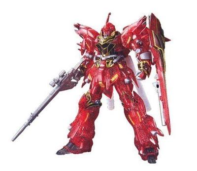 Bandai HGUC Sinanju Red Comet Sparkle Plastik model Suit Gundam UC 1/144 Ver. "Mobil (Tek boynuzlu at)" (tiyatro sınırlı)
