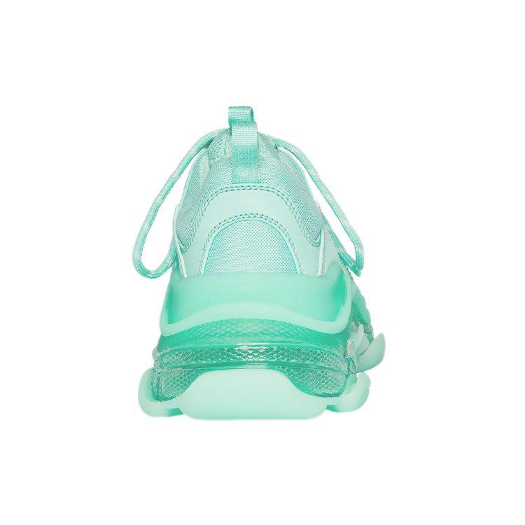 Balenciaga Triple S Clear Sole Green 541624W2GA14500