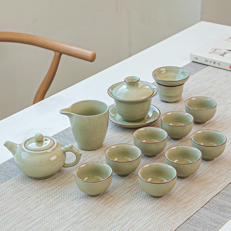 Chaxun Geyao Ceramic Tea Set