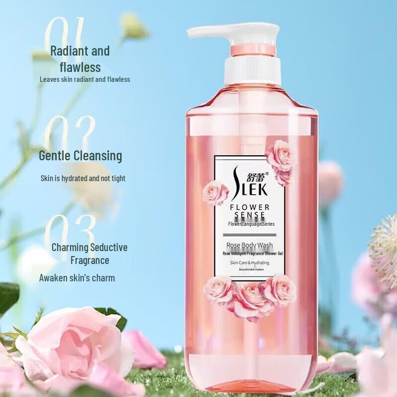 Slek Rose Fragrance Shower Gel
