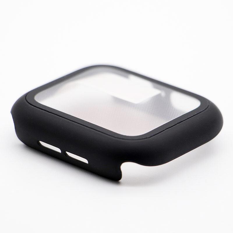 Tempered Glass Cover For Apple Watch Case Series 9  8  7 6 5 4 SE3 3 2 141mm  45mm  44mm  40mm 42mm 38mm PC Bumper Protector