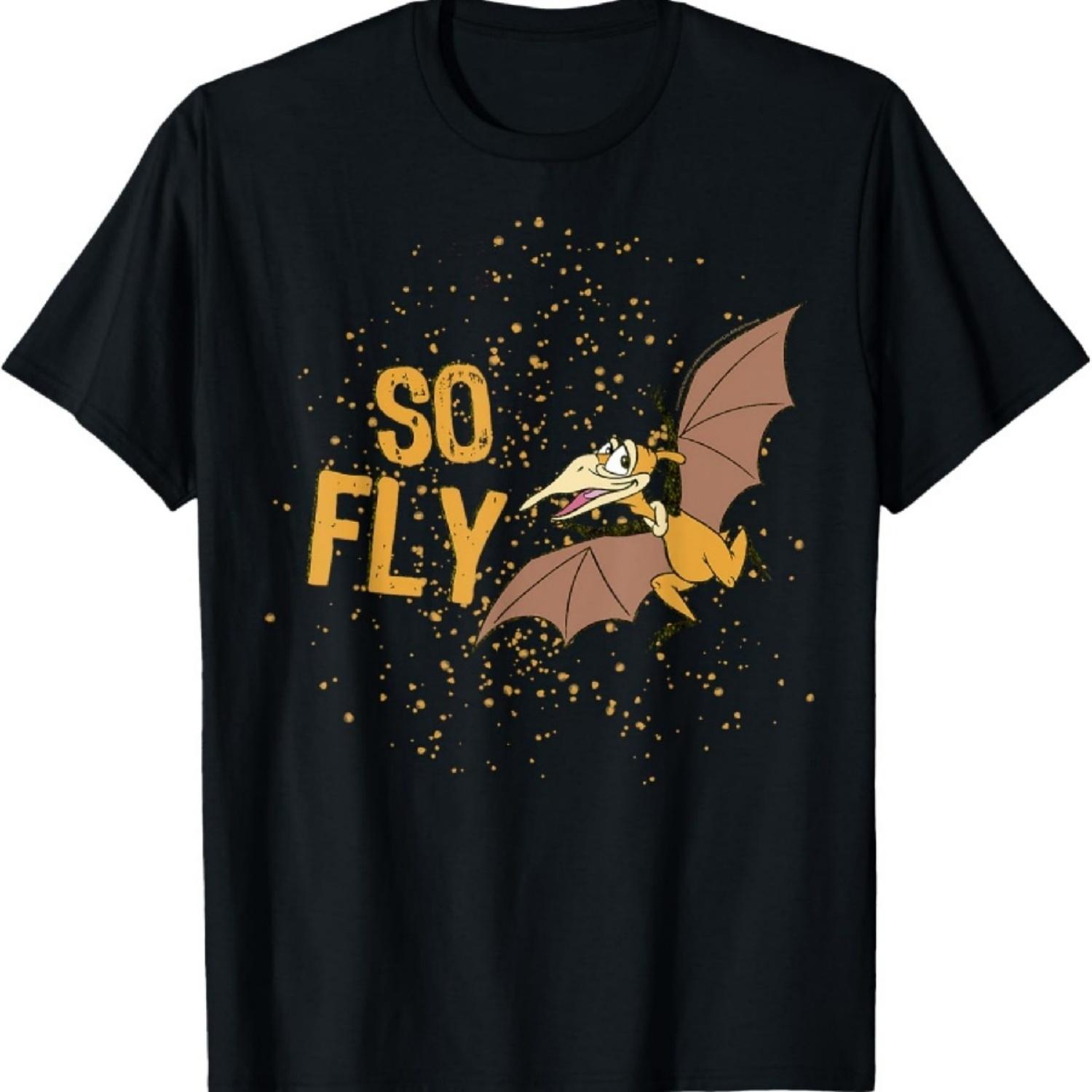 Land Before Time Petrie Is So Fly T-Shirt XXXXXL чёрный