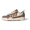 adidas Originals Adi2000 Comfortable Versatile Non-Slip Durable Low-Top Skate Shoes Unisex Skate Shoes White Brown JR8348