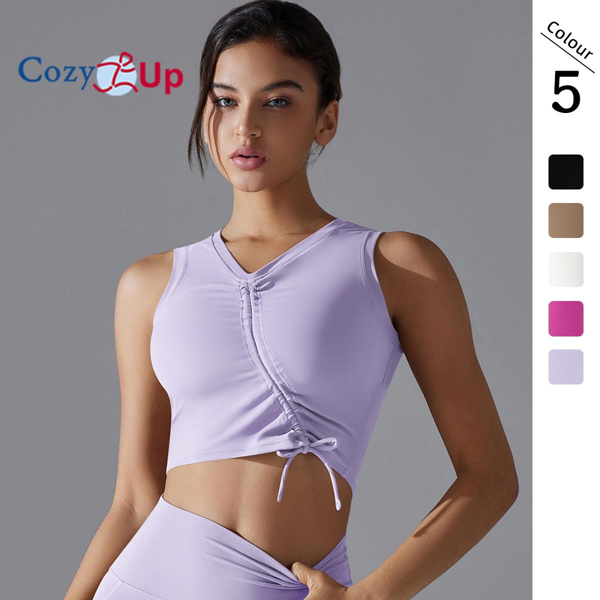 

Cozy Up Бюстгальтеры для йоги для женщин Мягкие спортивные бюстгальтеры Тренировочные бюстгальтеры для женщин Легкая поддержка Сексуальный спортивный бюстгальтер S