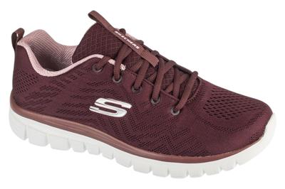 Graceful - Get Connected, Womens Burgundy Sneakers