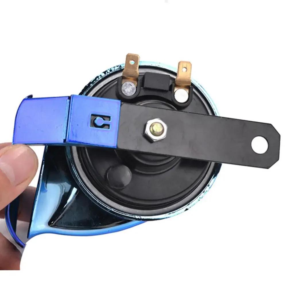 12V DC 130db Car Snail Horn Universal 510HZ Waterproof Air Motorcycle Truck  Siren   Sound Signal Loud