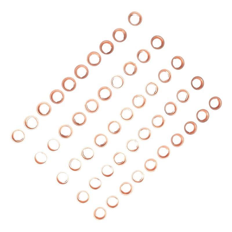 L17A-50Pcs Engine Oil Drain Plug Seal Washer Gasket Rings For Infiniti Nissan 1102601M02