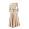 Damen Frühling/Sommer Neue Mode Temperament Binden Afrikanisch Übergröße Maxikleid Importiertes Kleid