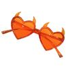 Devil Horn Heart For Teens Girls Halloween Party Frame Lens Funny Trendy Fashion Carnivals Decorations