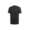 Adidas T Shirts Men's Black Crew Neck Moderate Straight Fit CG1953