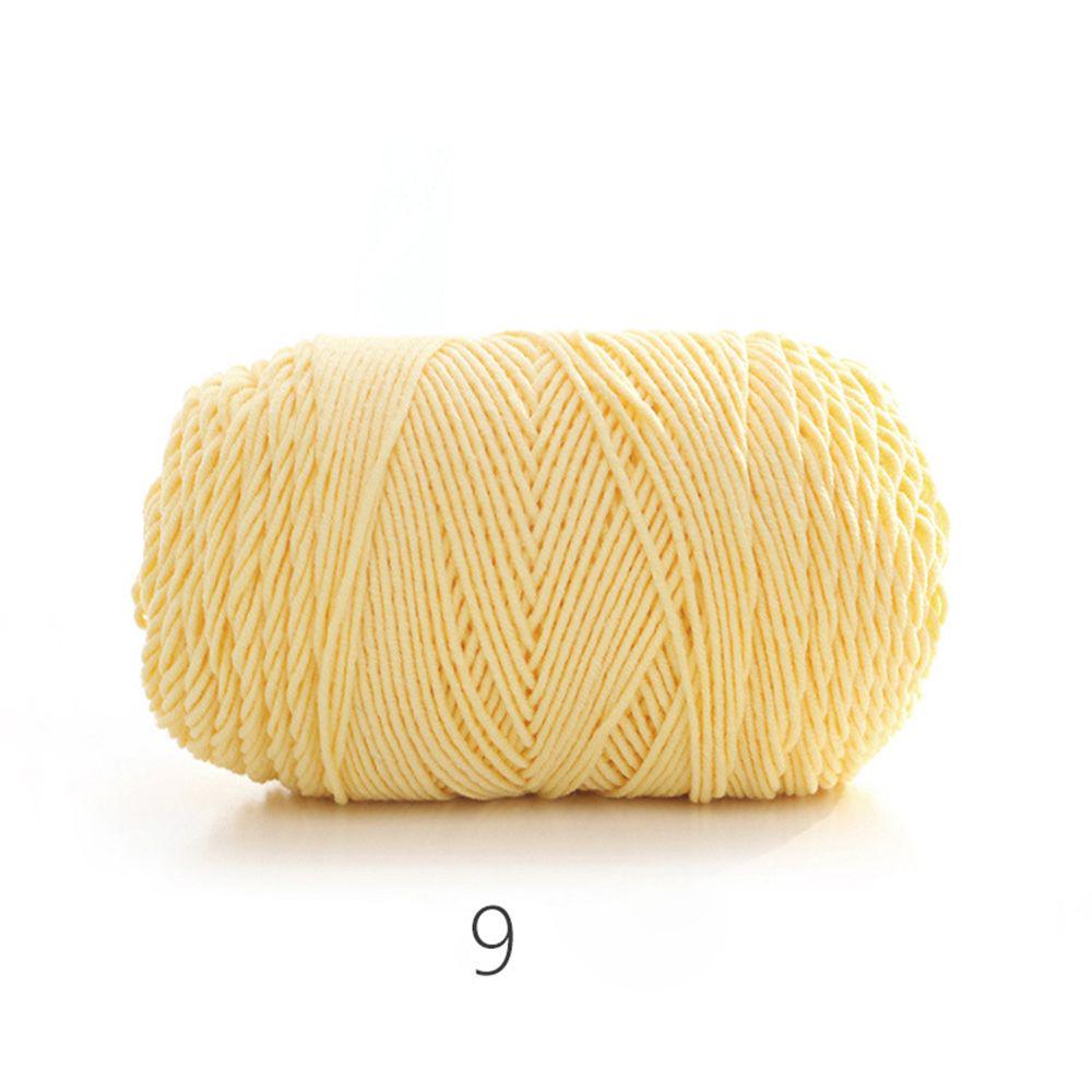 100Grams Soft Rainbow Color Cotton Fibres Wool Yarn Hand-woven Thick Warm Scarf Sweater Sofa Cushion DIY Clothing Accessories