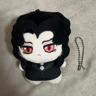 Kimetsu no Yaiba Kibutsuji Muzan Plüschpuppe 10cm Muzan Kibutsuji Stofftier Anhänger Geburtstagsgeschenk Fan Sammler Zubehör Spielzeug