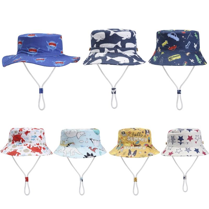 Breathable Cotton Material Fishing Hat For Children, Great For Sun Protection And Wind Protection, By Yuhua