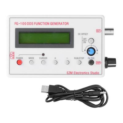 DDS Function Generator Digital Display Waveform Signal Source Frequency Counter Tester FG‑100