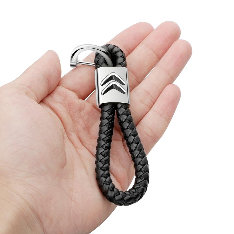 Metal Zinc Alloy Car Keychain Key Ring Chain Men Gift For Citroen C3 C4 C5 Berlingo Saxo C4l Xsara Picasso C-Elysee C-Crosser