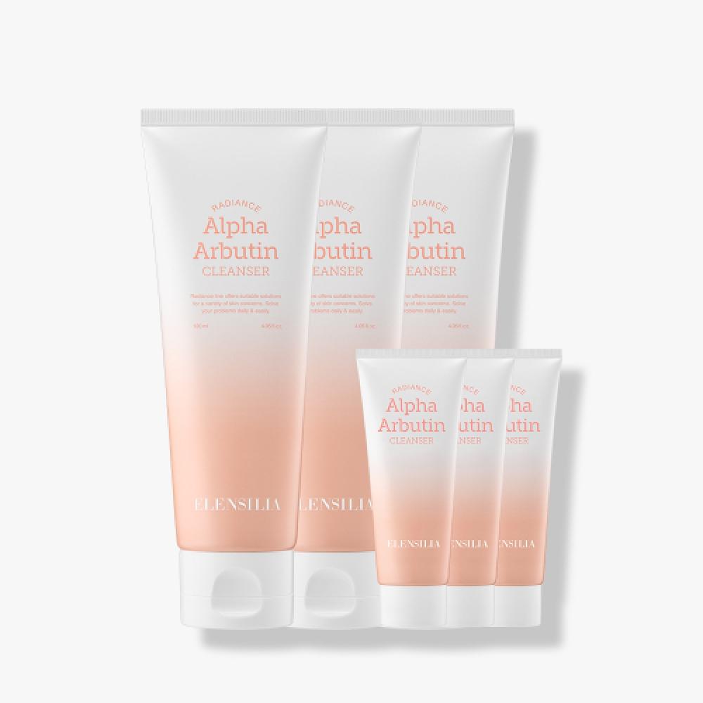 Elensilia Radiance Alpha Arbutin Foam Cleanser X3+Foam Cleanser 10ml X3 NONE
