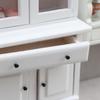 Antique Miniature Cabinet For 1/12 Doll House Room Furnishing with Functional Storage Drawer Scene Display Accessory