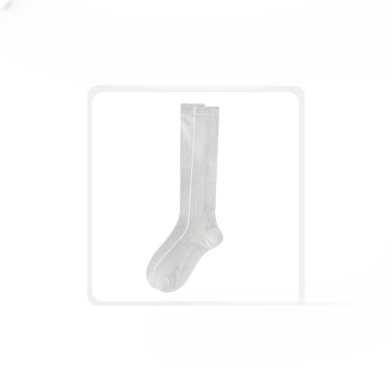 

Женские весенне-летние тонкие однотонные носки до колена, подходящие ко всему, подчеркивающие стройность ног 1 pair