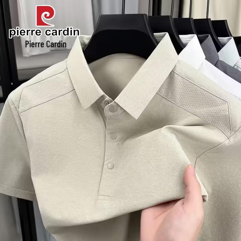 Pierre Cardin Men's Ice Silk Quick-Dry POLO Shirt